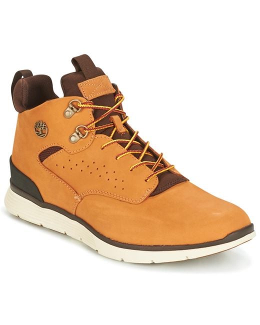 Timberland Hoge Sneakers Killington Hiker Chukka in het Bruin voor heren -  Bespaar 31% - Lyst