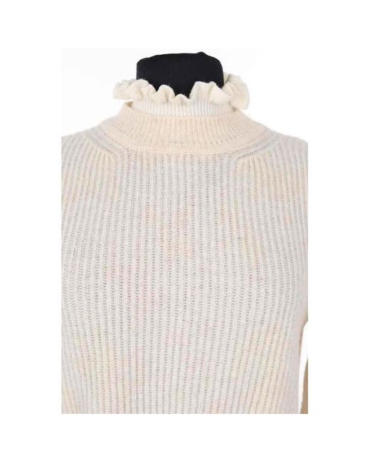 Pull Pull Écru Sandro en coloris White