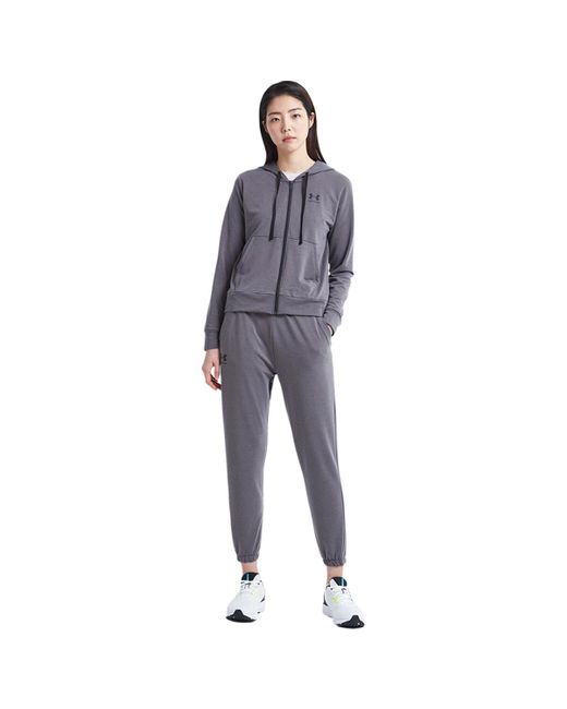 Jogging Rival Terry Under Armour en coloris Blue