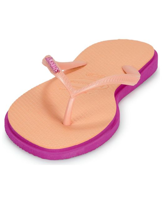 Tongs SLIM POINT Havaianas en coloris Pink