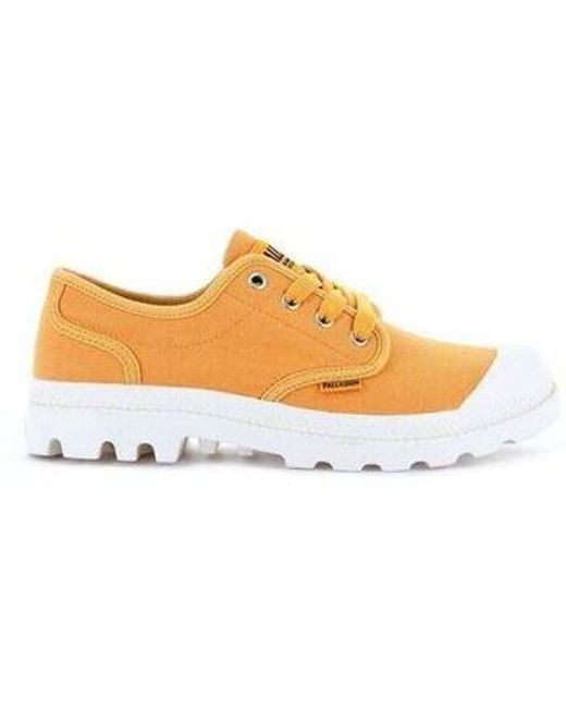 Palladium Nette Schoenen in het Yellow
