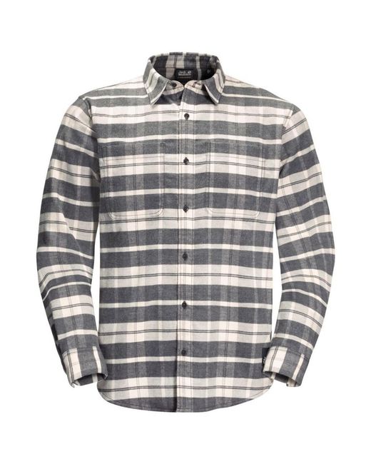 T-shirt Jack Wolfskin pour homme en coloris Gray