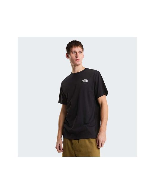 T-shirt Vertical The North Face pour homme en coloris Black