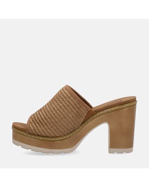 Mules CIABATTE TACCO Refresh en coloris Brown