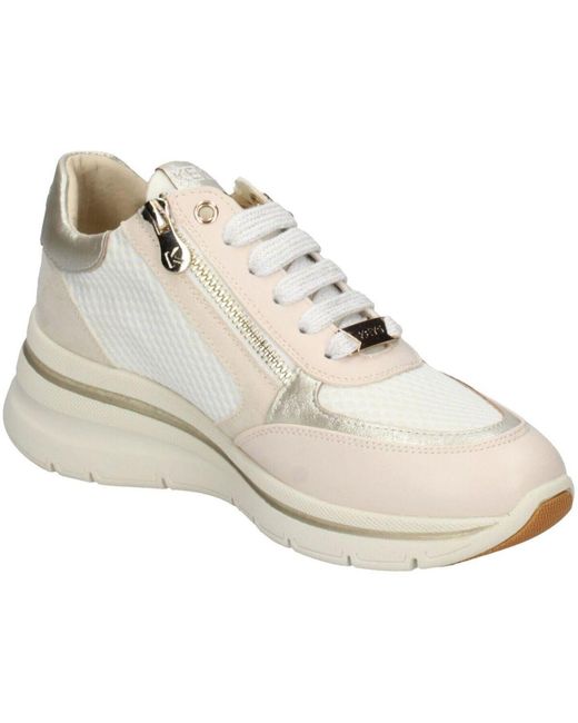 Baskets basses Keys en coloris Natural