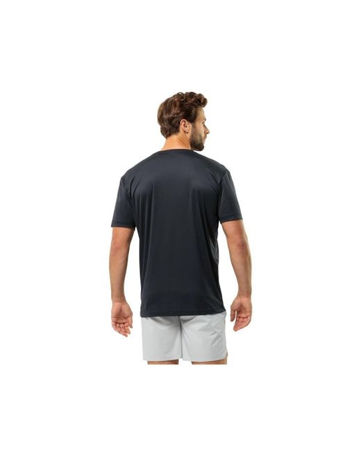 T-shirt 18071846350 Jack Wolfskin pour homme en coloris Blue