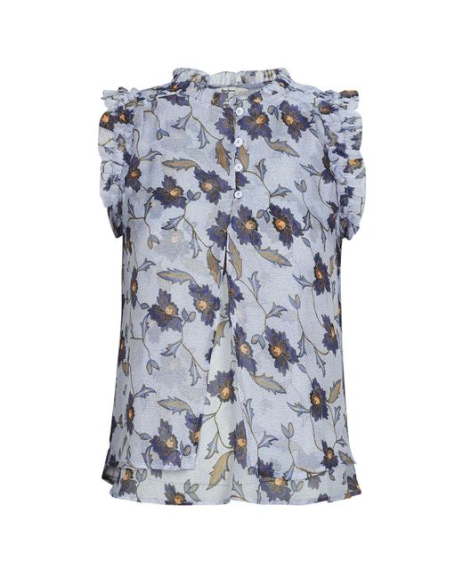 Pepe Jeans T-Shirt Korte Mouw Enid in het Blue