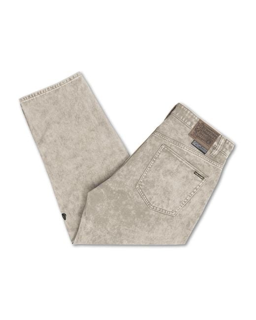 Jeans Pantalón Vaquero Modown Tapered Denim - Aci Volcom pour homme en coloris Gray