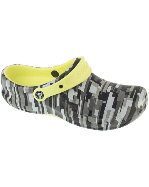 Chaussons Bistro Graphic Clog CROCSTM en coloris Gray