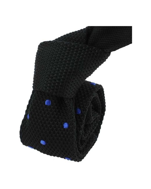 Cravates et accessoires Cravate tricot Preppy a pois Clj Charles Le Jeune pour homme en coloris Black