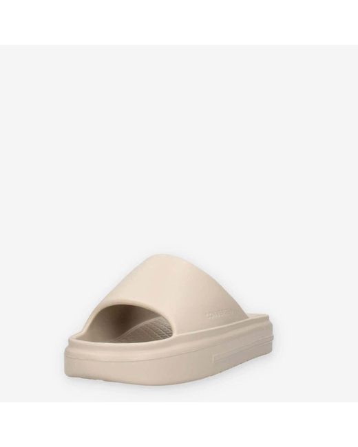 Claquettes A12175C Converse en coloris Natural