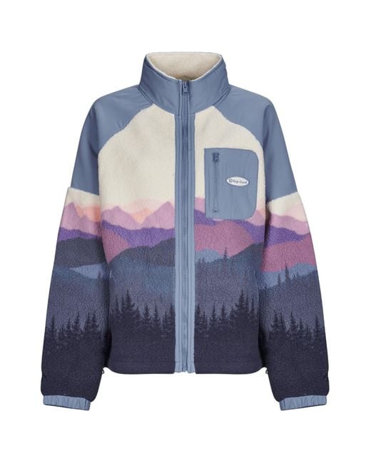 Rip Curl Blue Fleecepullover Oceanic Anti-Series Zt Polar