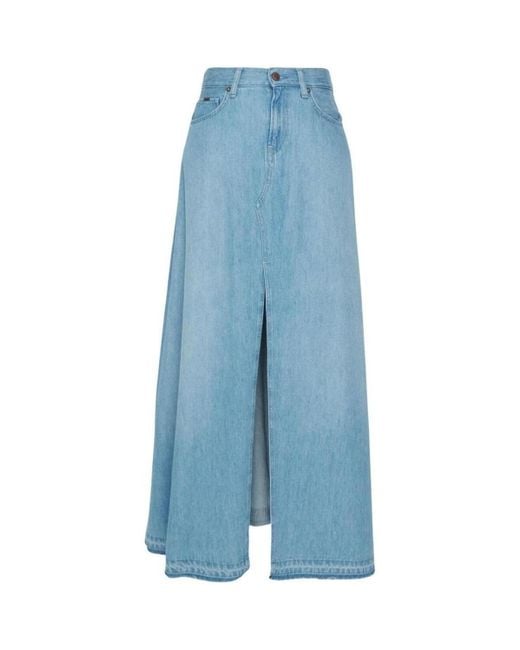 Jupes Pepe Jeans en coloris Blue