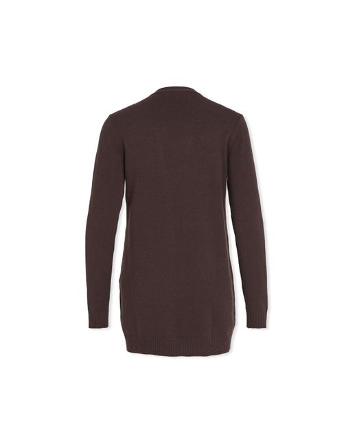 Manteau Noos Ril Cardigan - Coffee Bean Vila en coloris Brown