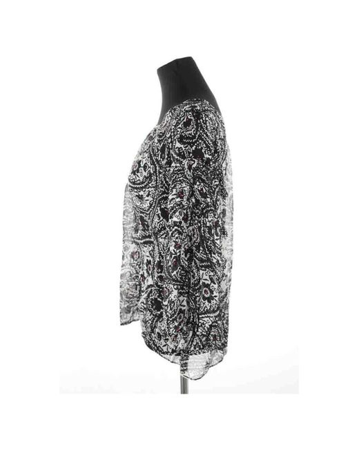 Blouses Blouse en soie noire Diane von Furstenberg en coloris Black