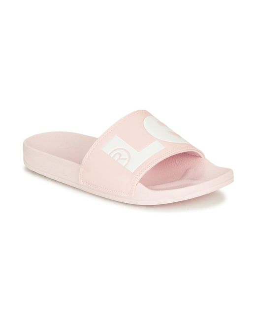 Claquettes Levi's en coloris Pink