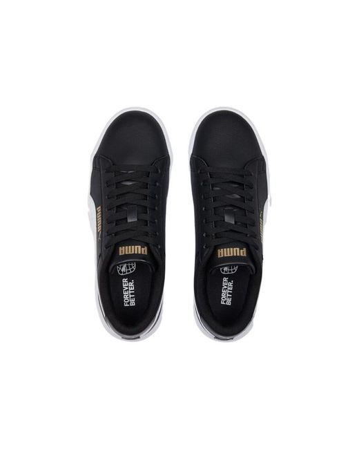 Baskets basses Smash Platform V3 PUMA en coloris Black