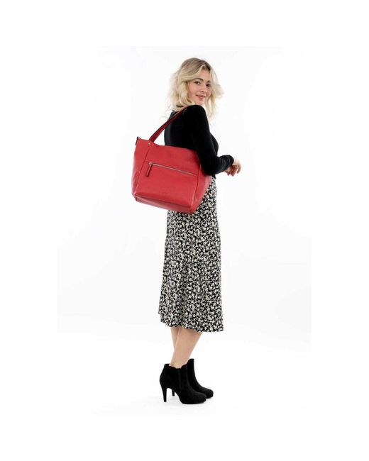 Sac a main Sac à dos E N Bourges RUE 09 EMILY & NOAH en coloris Red