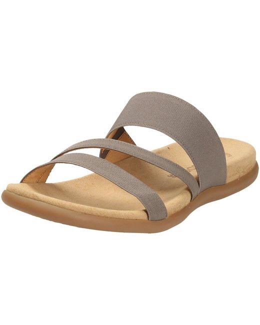 Sabots Gabor en coloris Brown