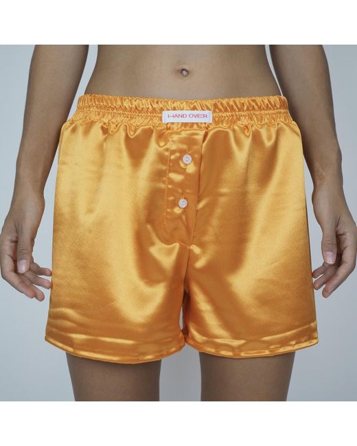 Short Box.Javier Hand Over en coloris Orange
