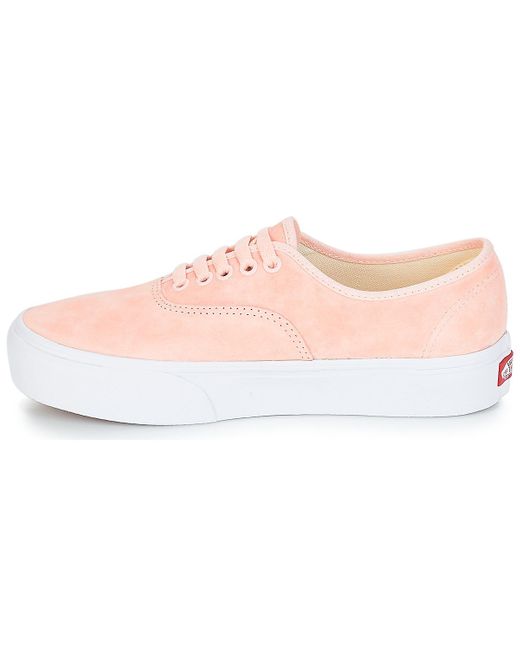 vans authentic platform 2.0 pink