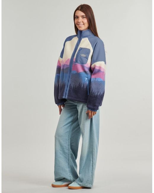 Rip Curl Blue Fleecepullover Oceanic Anti-Series Zt Polar