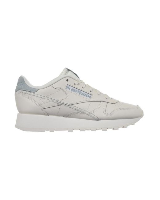 Baskets basses Classic Leather Reebok en coloris Gray