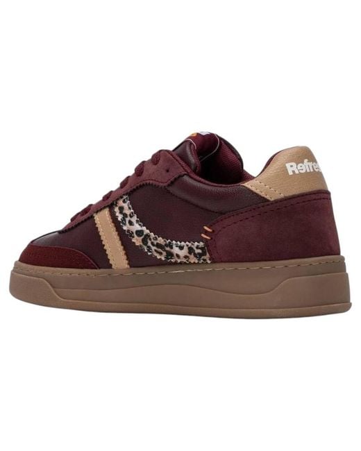 Baskets 176221 Refresh en coloris Brown