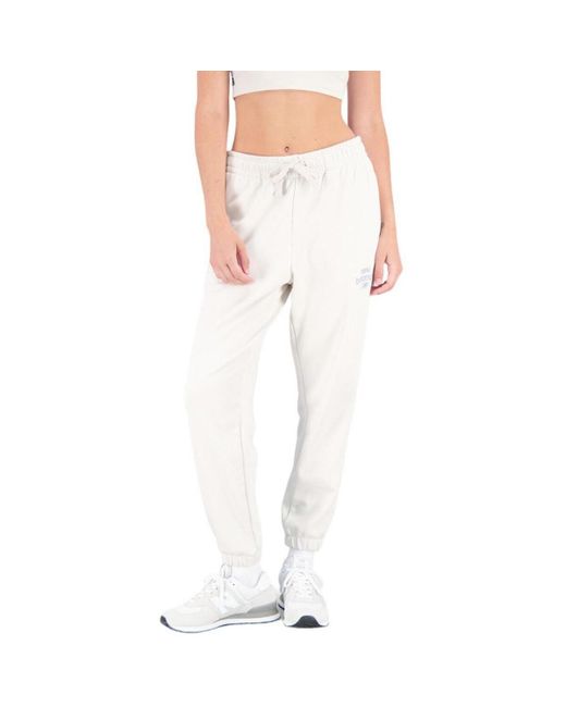 Pantalon New Balance en coloris Natural