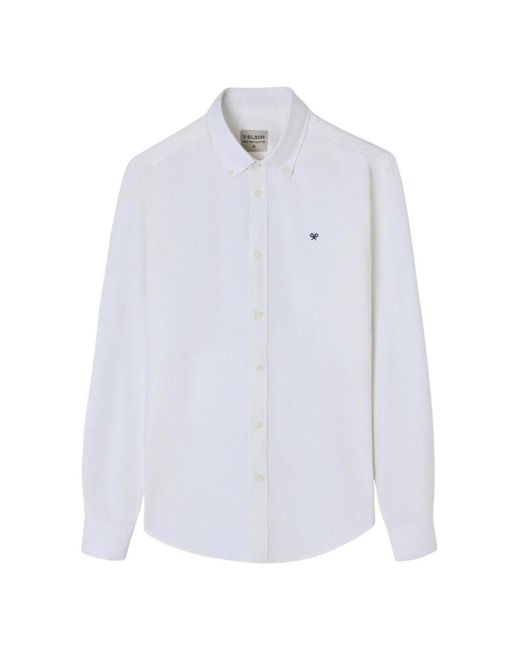 Chemise Silbon pour homme en coloris White