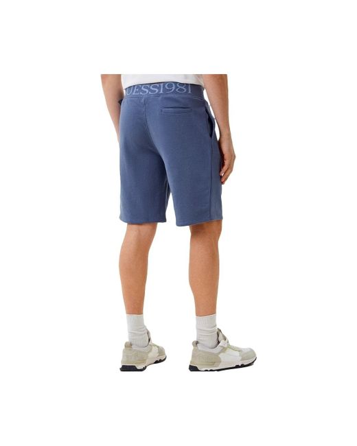 Short Clovis Guess pour homme en coloris Blue