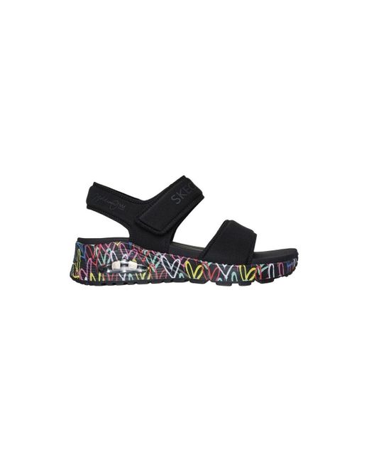 Skechers Sandalen 164028 in het Black