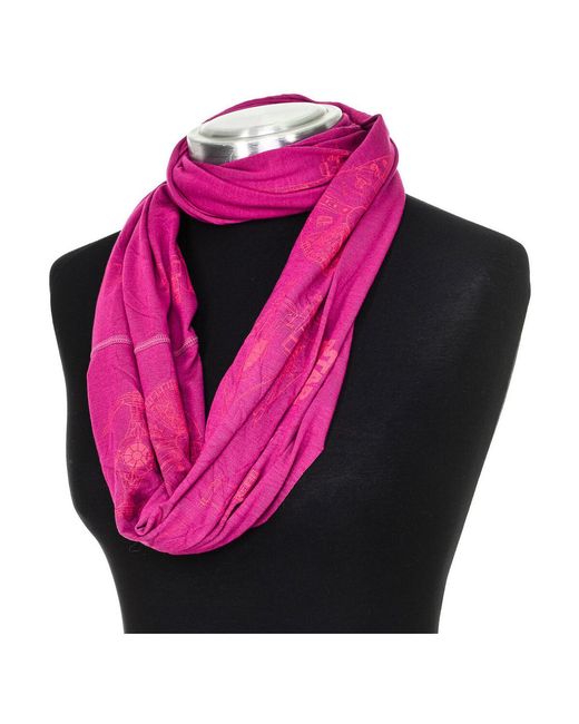 Echarpe 62900 Buff en coloris Pink