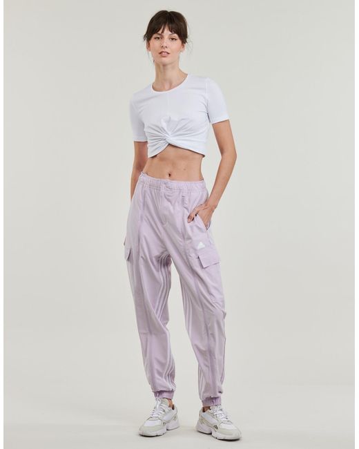 Jogging Dance Cargo Adidas en coloris Purple