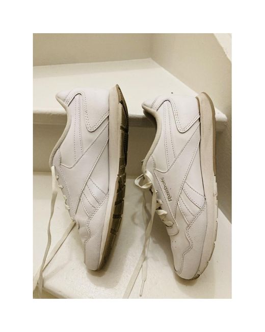 Baskets basses Basket en cuir blanc Reebok en coloris White