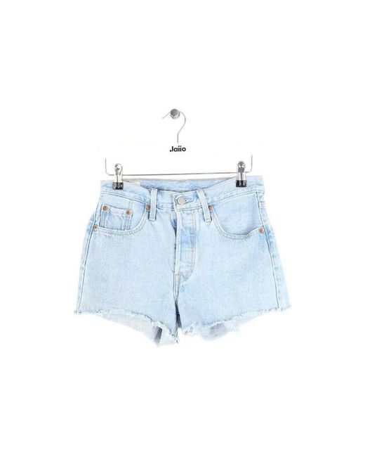 Short Mini Short 501 Levi's en coloris Blue