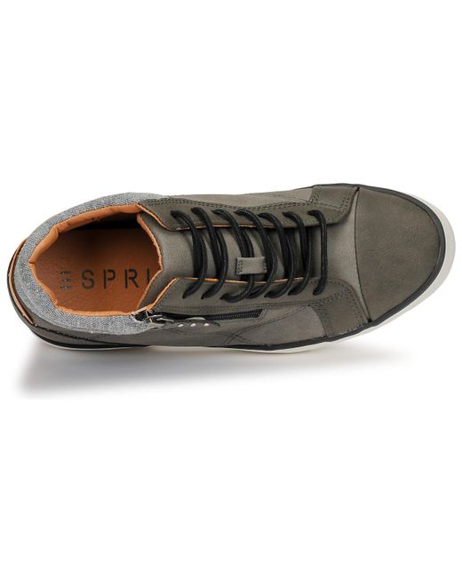 esprit high top trainers