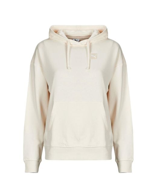 Sweat-shirt ESS ELEVATED Comfort Hoodie TR PUMA en coloris Natural