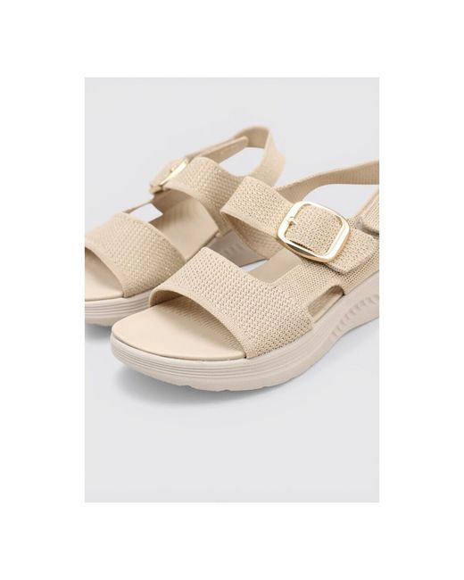 Sandales Compensées Java Limma en coloris White