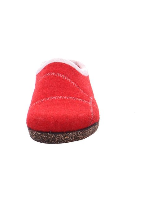 Chaussons Fischer en coloris Red