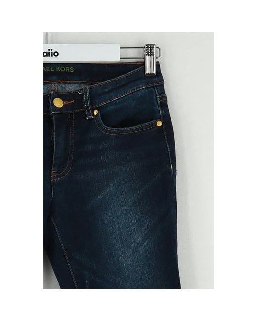 Jeans Jean slim en coton bleu MICHAEL Michael Kors en coloris Blue