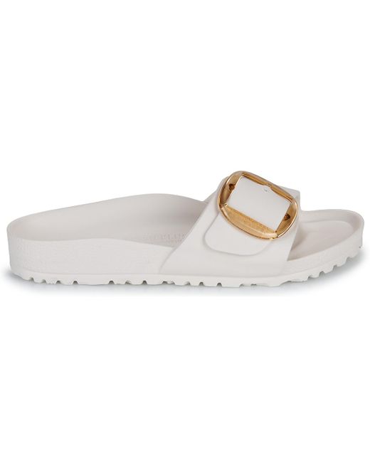 Birkenstock White Pantoffeln Madrid Big Buckle Eva Eggshell