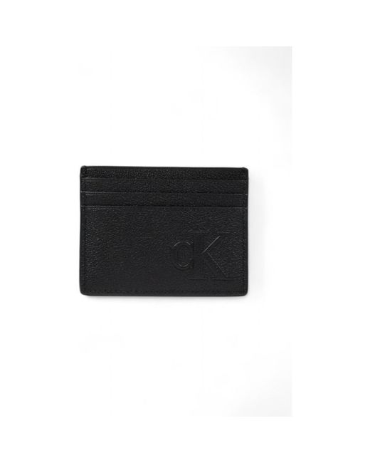 Portefeuille SCULPTED IMPRESSION CARD CASE LV04G1024G Calvin Klein pour homme en coloris Black