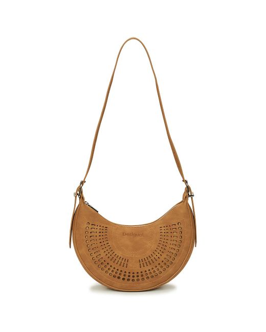 Desigual Handtas Orbis Cascais in het Brown
