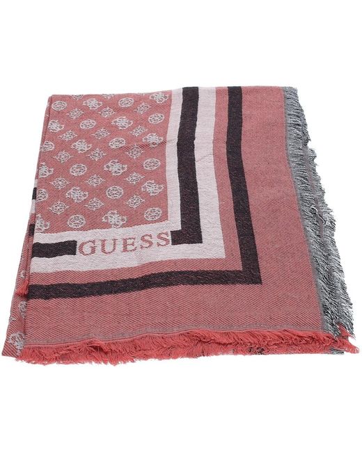 Echarpe Guess en coloris Red