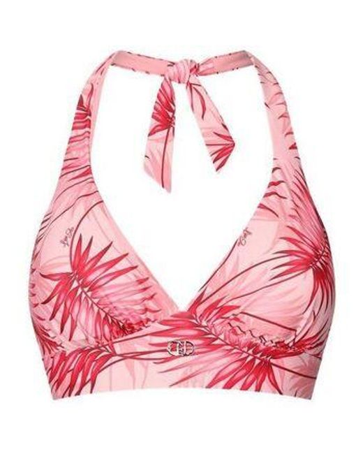 Maillots de bain Haut triangle avec imprimé Liu Jo en coloris Red