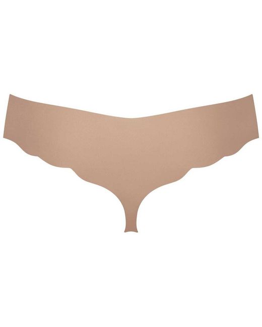 Strings String Zero Microfiber Hipstring 2.0 Sloggi en coloris Natural