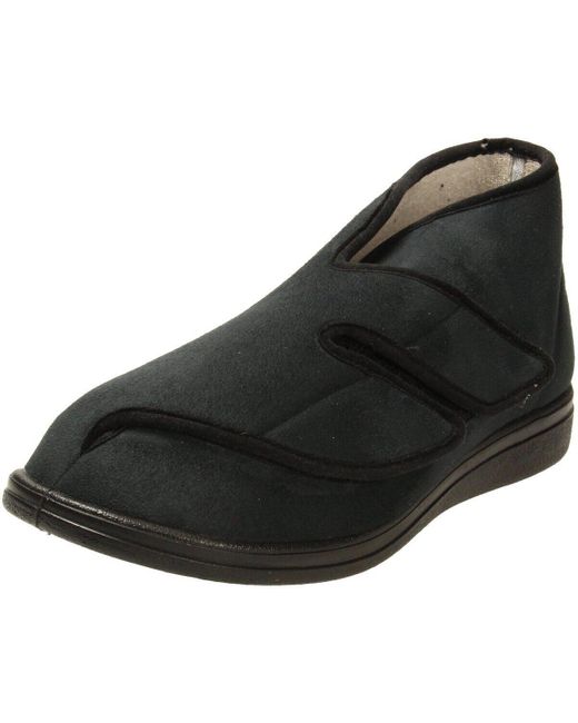 Chaussons Fischer pour homme en coloris Black