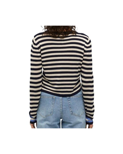 Pull Cropped Object en coloris Black