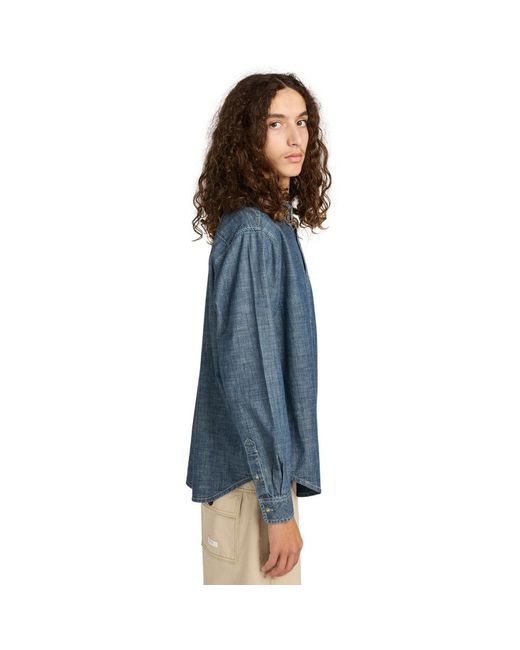 Chemise Button Down Regular Chambray Element pour homme en coloris Blue